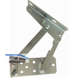 POHL Truhenbankbeschlag EW-421 ohne Gasdruckfedern,Stahl blau verzinkt