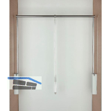 SERVETTO Kleiderlift 3T 560 - 950 mm Kunststoff/Stahl wei�/verchromt