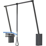 SERVETTO Kleiderlift 3T 560 - 950 mm Kunststoff/Stahl anthrazit