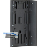 SERVETTO Wandhalterung Kleiderlift 3T Kunststoff anthrazit