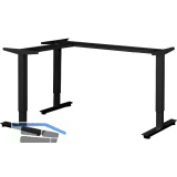 Sitz-Steh-Tischgestell Vertex Ergo elektrisch verstellbar schwarz