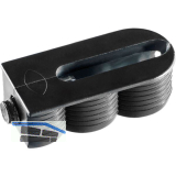 LAMELLO Cabineo 8 Mittelwandverbinder, Kunststoff schwarz 2000 Stk.