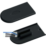 LAMELLO Cabineo Abdeckkappe, Kunststoff RAL 9005 tiefschwarz, VPE 100