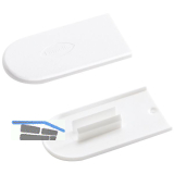 LAMELLO Cabineo Abdeckkappe, Kunststoff RAL 9010 reinweiss, VPE 100