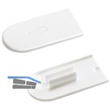 LAMELLO Cabineo Abdeckkappe, Kunststoff RAL 9018 papyrusweiss, VPE 2000