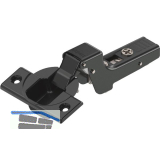 BLUM CLIP top ONYX M�bel Scharnier 110�, 18mm gekr�pft ohne Feder Schrauben