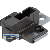 BLUM CLIP ONYX Kreuzmontageplatte, Zink, Schrauben, Distanz 9 mm