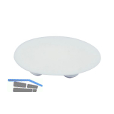 Abdeckkappe Exzentergeh�use DM 39 mm, Kunststoff wei�