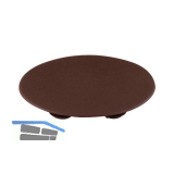 Abdeckkappe Exzentergeh�use DM 39 mm, Kunsstoff braun