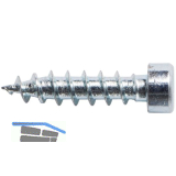 LAMELLO Clamex S-20 Befestigungsschraube 3x20 1500 Stk.