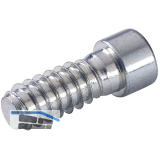 LAMELLO Cabineo 12 Schraube, 12 x 5 mm Stahl vernickelt, 500 Stk.