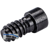 LAMELLO Cabineo 8 Schraube, 8 x 5 mm Stahl schwarz, 500 Stk.