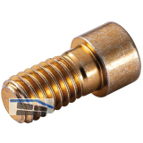 LAMELLO Cabineo 8 M6 Schraube, 8 mm x M6 Stahl gelb verzinkt, 500 Stk.