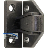 SISO Aufschiebeschlag Rapid Set Rahmenteil mit Haken, Plattenteil f�r Euroschr.