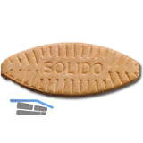 SOLIDO Verbindungspl�ttchen Gr��e 20, St�rke 4, Nuttiefe 12, 1000 St�ck