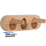 JOWE Konussystem KS32 3 Konusd�bel horizontal Holz Buche