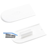 LAMELLO Cabineo Abdeckkappe, Kunststoff RAL 9003 signalwei�, VPE 100