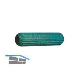 JOWE Riffeld�bel vorbeleimt, �8, L�nge 40, Birke, blau