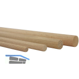 SEYRINGER D�belstange, gerillt, �16, L�nge 1000, Buche