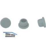 LAMELLO Clamex Abdeckkappen, Kunststoff RAL 7040 fenstergrau, VPE 100