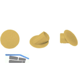 LAMELLO Clamex Abdeckkappen 45�, Kunststoff RAL 1014 elfenbein, Kiefer, VPE 100