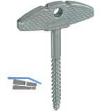 LAMIFIX LF-Holzschraube, LF30-W, L 55, B 18, H 7, Gr��e 6.5x60, Bohr �5