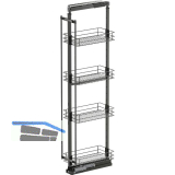 VS TAL Larder 5 Hochschrankauszug Set Classic KB 300 mm 4 Ablagen Lava