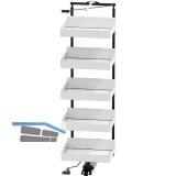 VS TAL Gate Hochschrankauszug Set Planero 1700 - 1950 mm KB 450 mm Wei�/Lava