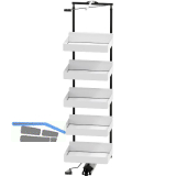 VS TAL Gate Hochschrankauszug Set Planero 1900 - 2140 mm KB 450 mm Wei�/Lava