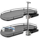 VS Cornerstone Maxx Eckauszug Premea EH 650/KB 1000/FB 600 mm links Lava