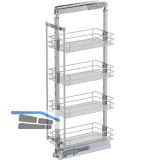 VS TAL Larder 3 Hochschrankauszug Set Saphir KB 300 mm Silber