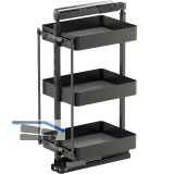 VS TAL Larder 2 Hochschrankauszug Set Planero KB 400 mm Lava