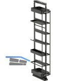 VS TAL Larder 6 Flex Hochschranksauszug Planero Broom KB 300 mm Lava