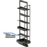 VS TAL Larder 5 Flex Hochschranksauszug Planero Broom KB 400 mm Lava