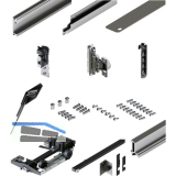 HAWA Concepta III Set, 35 Pull rechts, T�rh�he 1900 - 2700 mm