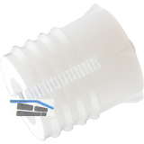 Spezial-Kunststoffmuffe, M6 L�nge 13 mm, Bohr �10 mm, Kunststoff natur