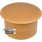 Abdeckkappe f�r Blindl�cher, Au�en-� 10, Schaft-� 5, Kunststoff Buche natur
