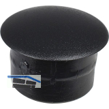 Abdeckkappe f�r Blindl�cher, Au�en-� 10, Schaft-� 5, Kunststoff schwarz RAL 9005