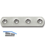 Verbindungsplatte, L 60, B 14, Materialst�rke 2, Stahl verzinkt