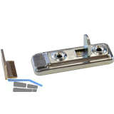 DORMAKABA M�belriegel gerade, 20x60, Stahl silberfarbig