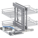 VS COR Flex Eckauszug Set Classic KB 900 mm Silber