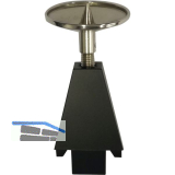 VOLPATO Stili Deckenbefestigung oben, Aluminium schwarz eloxiert