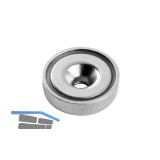 Topfmagnet mit Bohrung � 20 mm