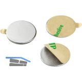 Scheibenmagnet selbstklebend ؠ15�mm