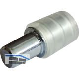 Glasbodentr�ger Luisa 5 mm Stahl verzinkt mit Kunststoffh�lse