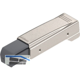 BLUM BLUMOTION 973A, Aufsteckteil-Scharnier gerader Bandarm, Stahl vernickelt