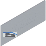 BLUM TANDEMBOX antaro Abdeckkappe Logo "blum", Kunststoff wei�grau