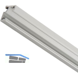 LED-Profil zu Griffmulde Aktor L-Profil, 5000mm, Aluminium natur eloxiert