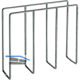 PEKA Backblechhalterung vertikal verchromt