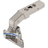 BLUM CLIP top Stollenscharnier 95�, 3mm gekr�pft ohne Feder, Schrauben